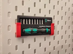 Wera screwdriver set Kraftform Kompakt 10 / 12 skadis holder