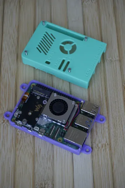 Raspberry Pi5 & Waveshare PCIe M.2 Housing by Nerdiy.de — Фото 2 из 12