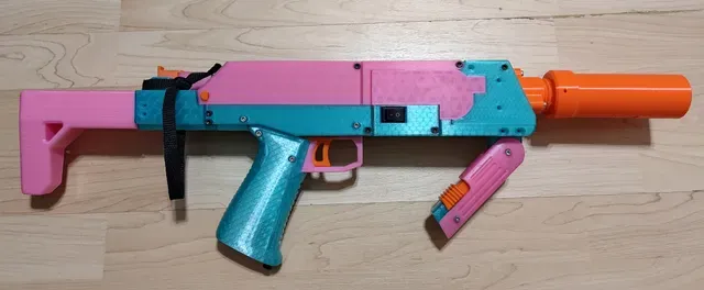 Enso-90: Brushed Semi-Auto Nerf Blaster — Фото 2 из 8
