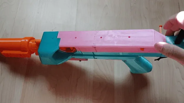 Enso-90: Brushed Semi-Auto Nerf Blaster — Фото 6 из 8