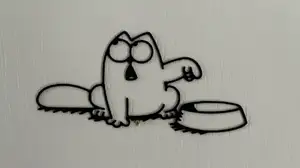Simon's Cat Wall Art #4