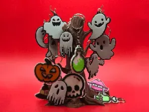 Halloween Keychains Set