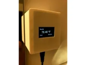 Kube Sensor with OLED (Temperature, Humidity, etc.)