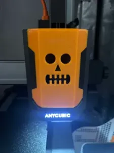 Anycubic Kobra 3 kryt hotendu, halloween, šilene