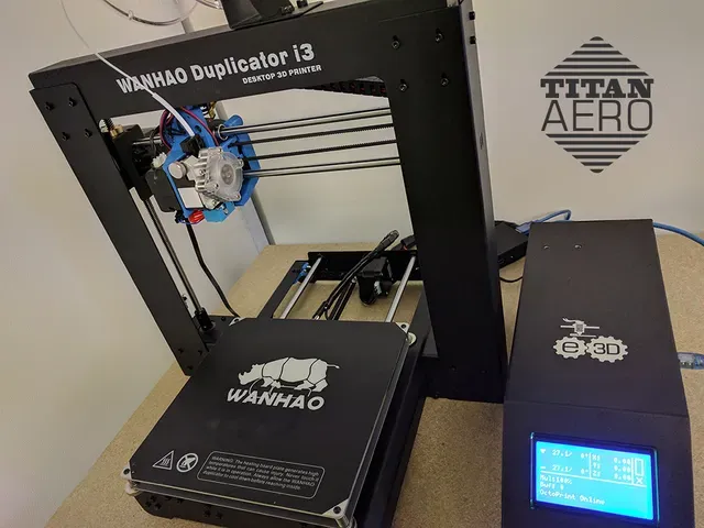 Wanhao Duplicator i3 V2.1 E3D Titan Aero Upgrade