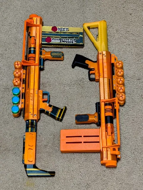 Battle Axe - Shell Ejecting Nerf Shotgun (3D Printed Nerf Blaster) — Фото 9 из 39