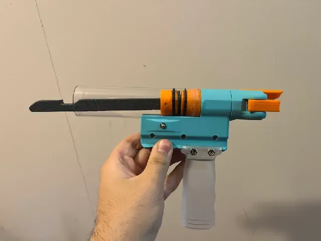 Battle Axe - Shell Ejecting Nerf Shotgun (3D Printed Nerf Blaster) — Фото 28 из 39