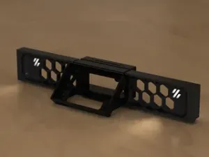 Thicc skirts for Voron Clicky Clack with TridentSkirtLights - 250mm