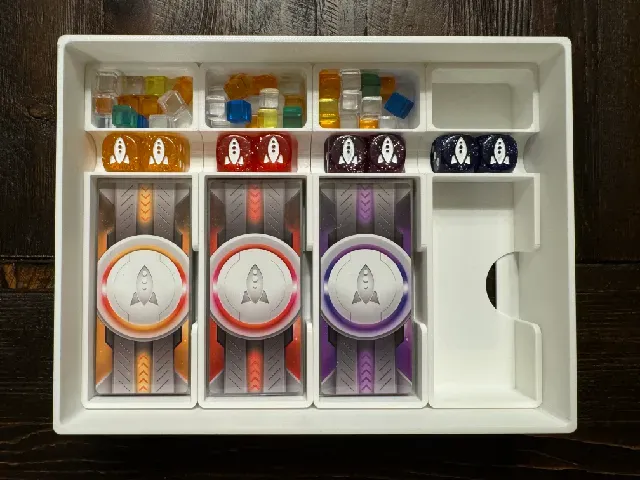 Space Base Insert / Organizer - Holds All Expansions Through Genesis in the Command Station Box — Фото 3 из 20