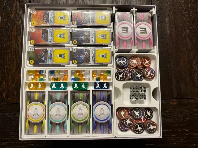 Space Base Insert / Organizer - Holds All Expansions Through Genesis in the Command Station Box — Фото 7 из 20