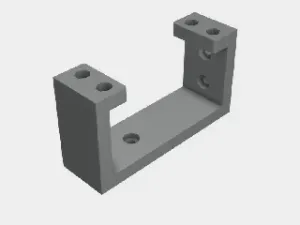 MG996R Servo Motor Bracket