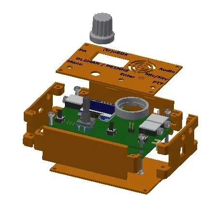 Housing for (tr)uSDX QRP Transceiver — Фото 2 из 2