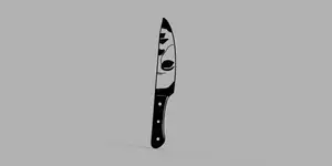 Jason Horror Knife Decor