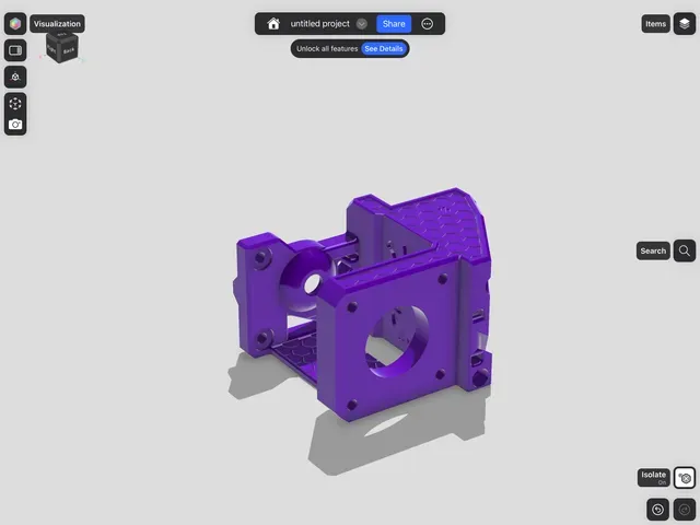 ERCF2 DIRECT DRIVE MOUNT MOD NEMA17/NEMA14 — Фото 3 из 8