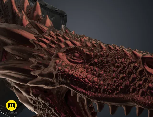 Dragon Head Wall Trophy - Game of Thrones — Image 7 of 18