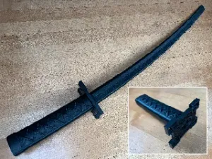 Muichiro's Print-in-Place Collapsing Sword
