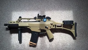 adjustable pad/cheek rest for airsoft G36c (still foldable)