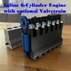 Inline 6-Cylinder Engine with optional Valvetrain