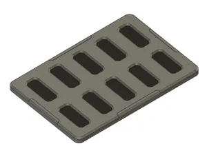 10x TSOP-50 Chip Storage Card