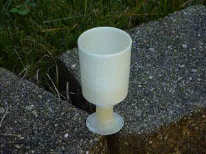 Tantalus Cup for Studying the Action of a Siphon