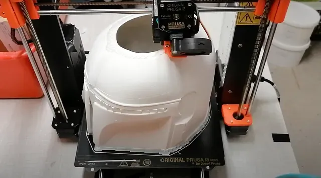 How to print the Mandalorian helmet -> size S, M, L and 3D print settings — Фото 5 из 6