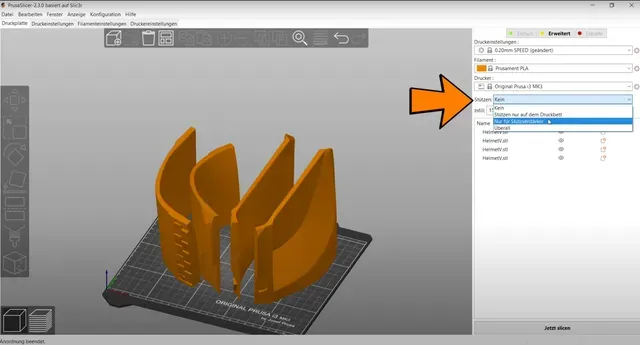 How to print the Mandalorian helmet -> size S, M, L and 3D print settings — Фото 4 из 6