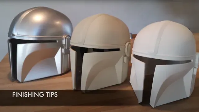 How to print the Mandalorian helmet -> size S, M, L and 3D print settings — Фото 3 из 6