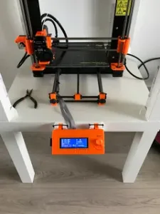 Original prusa i3 mk2/mk3 LCD holder for ikea lack table