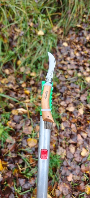 Wolf Garten to Pilz Messer Adapter / Wolf Garten to mushroom knife adapter / Austerpilz Kalbspilz