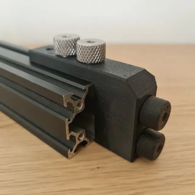 Drill and Tap Jig for 2020, 2040 and 4040 v-slot extrusions