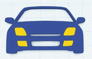 Honda Prelude 5 keychain