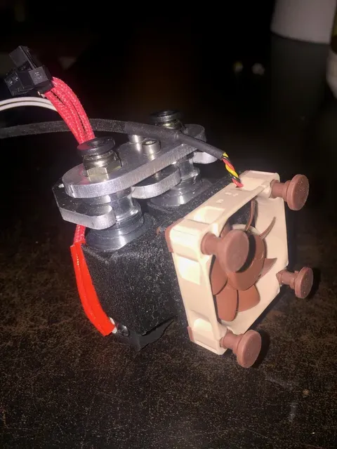 Dual E3Dv6 40mm fanduct - Modular x carriage Taralu - TEVO Tarantula — Фото 4 из 5