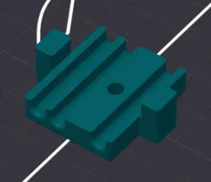 RatRig V-Core Z Stepper Wire Guide with 3030 stoppers