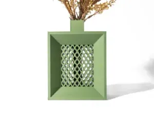 The Voure Vase, Modern and Unique Home Decor for Dried and Preserved Flowers