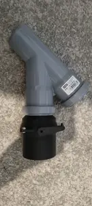 DN50 / Throttle Valve Type Non-Clog Blast Gate for Workshop Dust Extraction