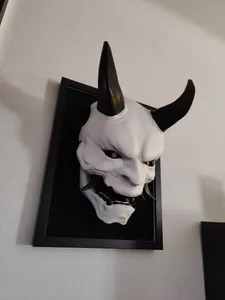 Oni Mask Sculpt for Cosplay and Display