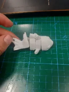fish keychain