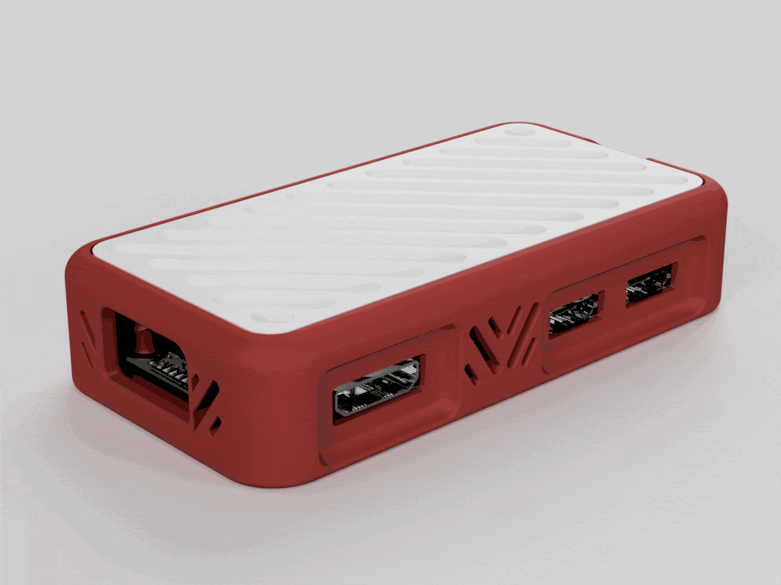 Raspberry Pi Zero case/Zero W case/Zero 2 W case (2h print)
