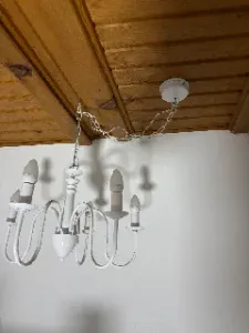 Lamp ceiling mount base 100mm IKEA and other brands more space for Shelly & Smart Home