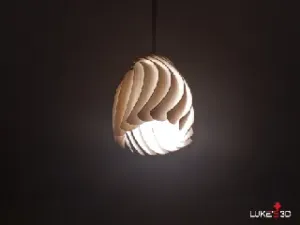 Finned Lampshade