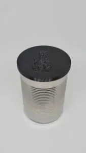 Cat food jar lid