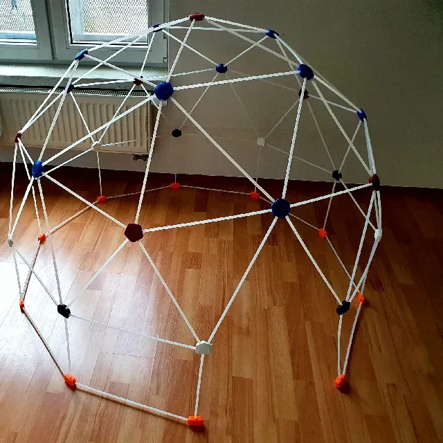 Geodesic Dome, Baby Yurt, Foil Greenhouse — Image 2 of 12