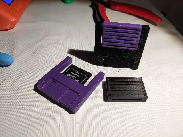 Floppy Disk SD Card Holder