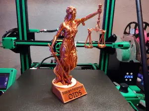 Lady Justice Remix for Easy FDM printing