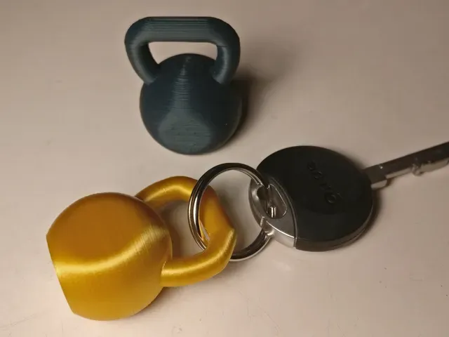 Kettlebell Keychain
