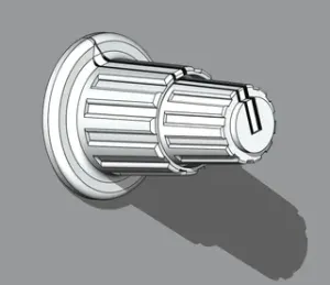 A320 MIP Lighting Panel ND Brightness Knob