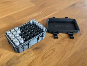Waterproof Rugged Battery box AA/AAA