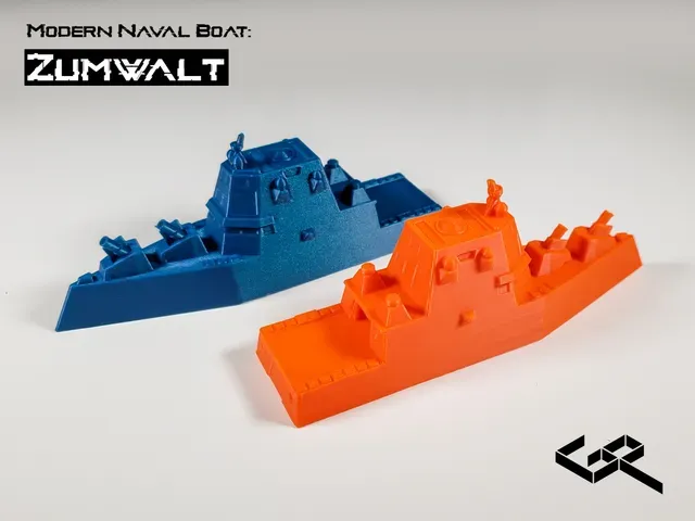 Modern Naval Boat: Zumwalt-Class Destroyer — Image 3 of 8