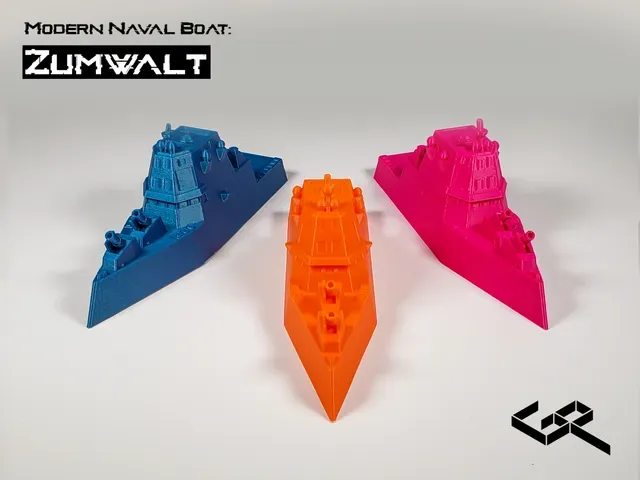 Modern Naval Boat: Zumwalt-Class Destroyer — Image 7 of 8