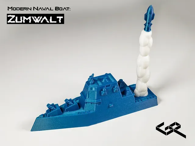 Modern Naval Boat: Zumwalt-Class Destroyer — Image 8 of 8